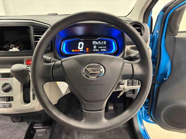 ミライースＸ　リミテッドＳＡIII　バックモニター　マニュアルエアコンＬＥＤヘッドランプ　セキュリティアラーム　コーナーセンサー　１４インチフルホイールキャップ　キーレスエントリー　電動格納式ドアミラー　ショツピングフック　マニュアルエアコン（広島県）の中古車