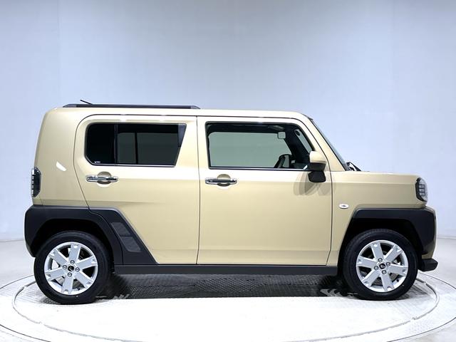 タフトＧ　クロムベンチャー　ディスプレイオーディオスカイフィールトップ　クロムパック　メッキパック　シルバーアンダーガーニッシュ　インテリアアクセント　ＬＥＤオートライト＆フォグランプ　電動パーキングブレーキ　バックカメラ　アルミホイール（広島県）の中古車