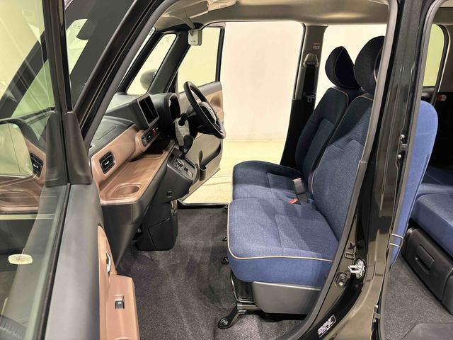 ムーヴキャンバスセオリーG バックモニター対応カメラ シートヒーターLEDオートライト・フォグランプ 電動パーキングブレーキ プッシュボタンスタート セキュリティアラーム バックカメラ 両側パワースライドドアウエルカムオープン機能 オート電動格納式ドアミラー(広島県)の中古車