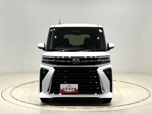 タントカスタムＲＳ　９インチディスプレイオーディオ　シートヒーターＬＥＤオートライト　パワースライドドアウェルカムオープン機能　電動パーキングブレーキ　運転席助手席シートヒーター　アルミホイール　キーフリーシステム　　オート電動格納式ドアミラー（広島県）の中古車