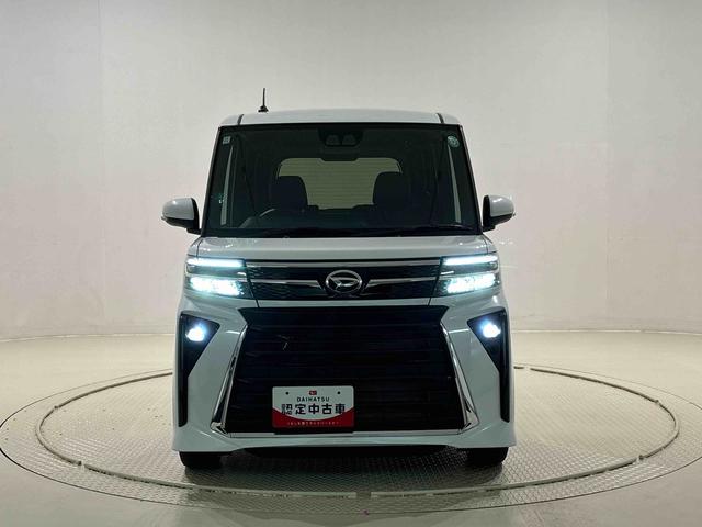 タントカスタムＲＳ　９インチディスプレイオーディオ　シートヒーターＬＥＤオートライト　パワースライドドアウェルカムオープン機能　電動パーキングブレーキ　運転席助手席シートヒーター　アルミホイール　キーフリーシステム　　オート電動格納式ドアミラー（広島県）の中古車