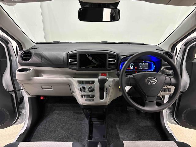 ミライースＸ　ＳＡIII　コーナーセンサー　衝突回避支援システム搭載ＬＥＤヘッドランプ　セキュリティアラーム　コーナーセンサー　１４インチフルホイールキャップ　キーレスエントリー　電動格納式ドアミラー　ショツピングフック　マニュアルエアコン（広島県）の中古車