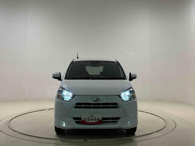 ミライースＸ　ＳＡIII　コーナーセンサー　衝突回避支援システム搭載ＬＥＤヘッドランプ　セキュリティアラーム　コーナーセンサー　１４インチフルホイールキャップ　キーレスエントリー　電動格納式ドアミラー　ショツピングフック　マニュアルエアコン（広島県）の中古車