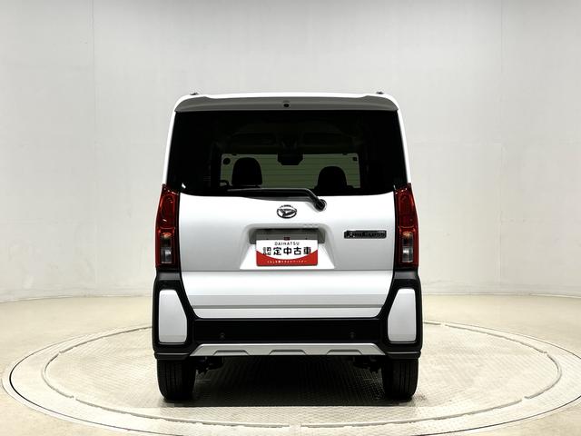 タントファンクロスターボ バックカメア付き 前席シートヒーターLEDヘッドライト・フォグランプ 後席両側パワースライドドア 運転席・助手席シートヒーター オートライト サイドエアバッグ 純正15インチアルミホイール キーフリーシステム(広島県)の中古車