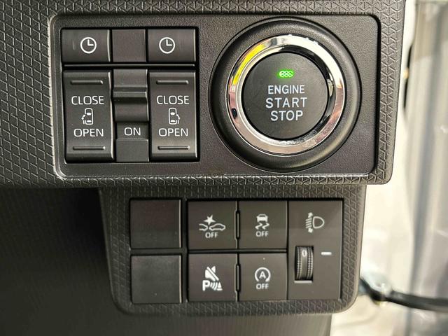 タントファンクロスターボ バックカメア付き 前席シートヒーターLEDヘッドライト・フォグランプ 後席両側パワースライドドア 運転席・助手席シートヒーター オートライト サイドエアバッグ 純正15インチアルミホイール キーフリーシステム(広島県)の中古車