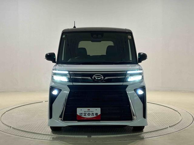 タントカスタムX バックカメラ付き コーナーセンサー付きLEDオートライト パワースライドドアウェルカムオープン機能 電動パーキングブレーキ 運転席助手席シートヒーター アルミホイール キーフリーシステム オート電動格納式ドアミラー(広島県)の中古車