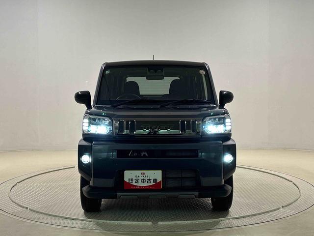 タフトGターボ ダーククロムベンチャー バックカメラ付きLEDヘッドランプ&フォグランプ キーフリーシステム キーフリーシステム連動式電動格納ドアミラー 運転席・助手席シートヒーター バックカメラ スカイフィールトップ アダプティブクルーズコントロール(広島県)の中古車