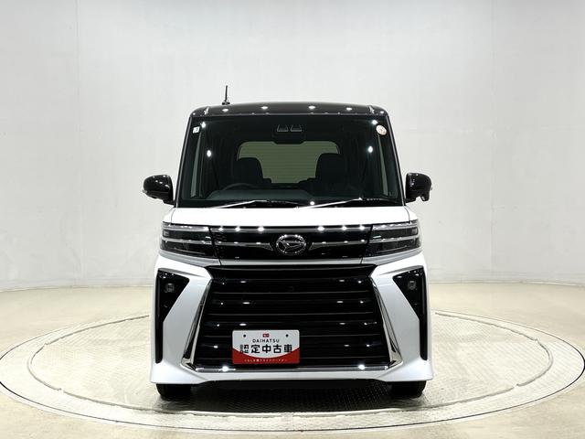 タントカスタムRS パノラマモニター対応カメラ 前席シートヒーターLEDオートライト パワースライドドアウェルカムオープン機能 電動パーキングブレーキ 運転席助手席シートヒーター アルミホイール キーフリーシステム オート電動格納式ドアミラー(広島県)の中古車