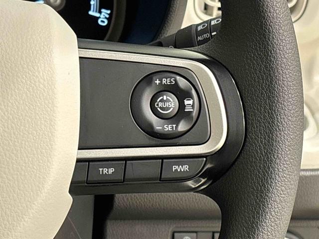 ムーヴキャンバスストライプスＧターボＬＥＤオートライト・フォグランプ　電動パーキングブレーキ　プッシュボタンスタート　セキュリティアラーム　バックカメラ　両側パワースライドドアウエルカムオープン機能　オート電動格納式ドアミラー（広島県）の中古車