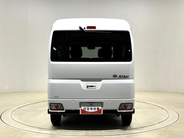 アトレーRS カーペットマット ワイドバイザー Bカメラ ターボ車両側電動スライドドア プッシュボタンスタート アイドリングストップ車 LEDヘッドライト LEDフォグランプ オートライト 前後コーナーセンサー フロントトップシェードガラス 電子カードキー(広島県)の中古車