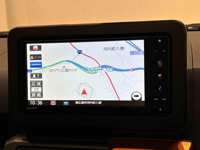 タフトＧ　ナビ　パノラマモニター　ＥＴＣ　ドラレコスカイフィールトップ　ＬＥＤオートライト　オートハイビーム　フロントフォグランプ　運転席／助手席シートヒーター　プッシュボタンスタート　キーフリーシステム　電動パーキングブレーキ　アルミホイール（広島県）の中古車