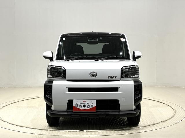 タフトＧ　ディスプレイオーディオ　バックモニター　ドラレコ　ＥＴＣスカイフィールトップ　ＬＥＤオートライト　オートハイビーム　フロントフォグランプ　運転席／助手席シートヒーター　プッシュボタンスタート　キーフリーシステム　電動パーキングブレーキ　アルミホイール（広島県）の中古車