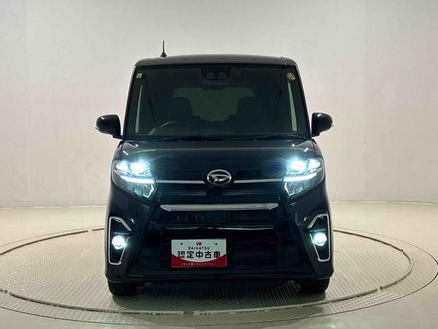 タントカスタムＲＳナビ　バックモニター　ＬＥＤオートライト　パワースライドドアウェルカムオープン機能　オート電動格納式ドアミラー　助手席ロングスライド　助手席イージークローザー　アルミホイールキー　フリーシステム（広島県）の中古車