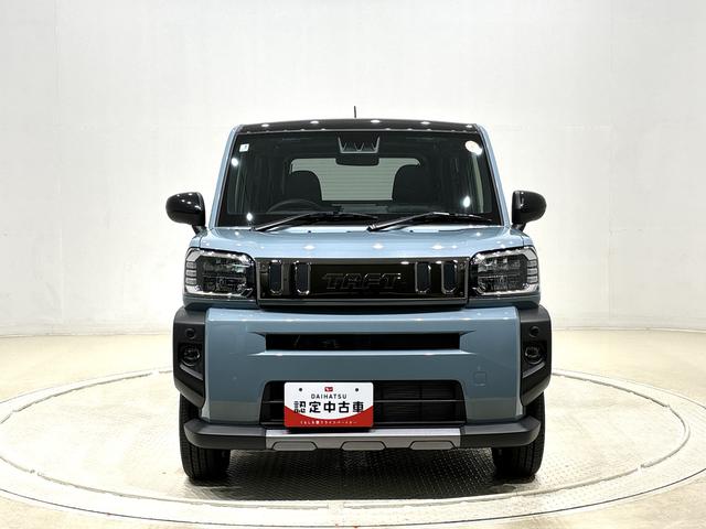 タフトＧターボ　ダーククロムベンチャー　バックカメラ付スカイフィールトップ　クロムパック　メッキパック　シルバーアンダーガーニッシュ　インテリアアクセント　ＬＥＤオートハイビーム＆フォグランプ　電動パーキングブレーキ　バックカメラ　アルミホイール（広島県）の中古車