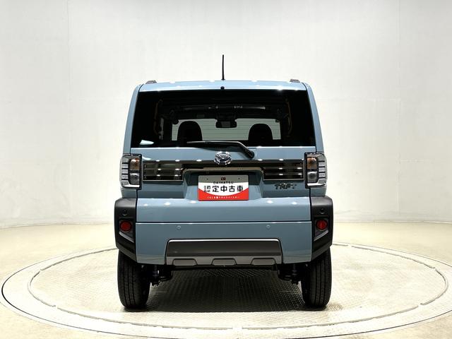 タフトＧターボ　ダーククロムベンチャー　バックカメラ付スカイフィールトップ　クロムパック　メッキパック　シルバーアンダーガーニッシュ　インテリアアクセント　ＬＥＤオートハイビーム＆フォグランプ　電動パーキングブレーキ　バックカメラ　アルミホイール（広島県）の中古車