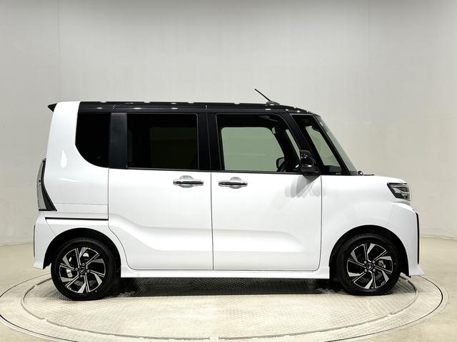タントカスタムXLEDオートライト パワースライドドアウェルカムオープン機能 電動パーキングブレーキ 運転席助手席シートヒーター アルミホイール キーフリーシステム オート電動格納式ドアミラー(広島県)の中古車
