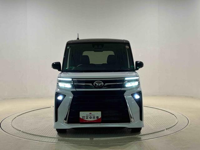 タントカスタムXLEDオートライト パワースライドドアウェルカムオープン機能 電動パーキングブレーキ 運転席助手席シートヒーター アルミホイール キーフリーシステム オート電動格納式ドアミラー(広島県)の中古車