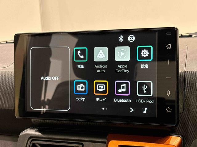 タフトＧ　９インチスマホ連携ディスプレイオーディオ　ＥＴＣ車載器スカイフィールトップ　クロムパック　メッキパック　シルバーアンダーガーニッシュ　インテリアアクセント　ＬＥＤオートライト＆フォグランプ　電動パーキングブレーキ　バックカメラ　アルミホイール（広島県）の中古車