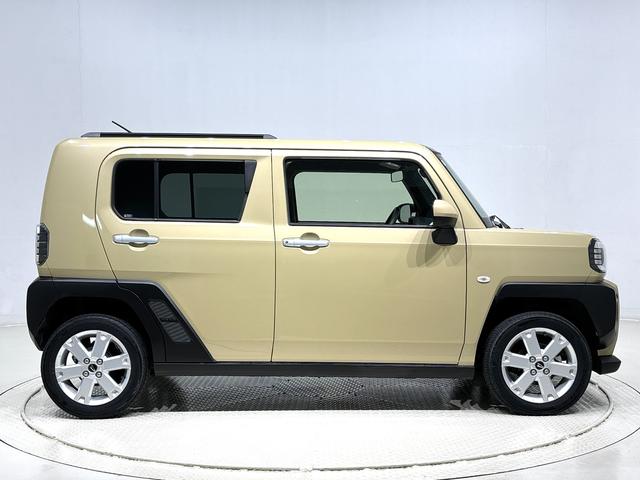 タフトＧ　９インチスマホ連携ディスプレイオーディオ　ＥＴＣ車載器スカイフィールトップ　クロムパック　メッキパック　シルバーアンダーガーニッシュ　インテリアアクセント　ＬＥＤオートライト＆フォグランプ　電動パーキングブレーキ　バックカメラ　アルミホイール（広島県）の中古車