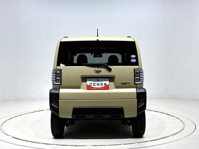 タフトＧ　９インチスマホ連携ディスプレイオーディオ　ＥＴＣ車載器スカイフィールトップ　クロムパック　メッキパック　シルバーアンダーガーニッシュ　インテリアアクセント　ＬＥＤオートライト＆フォグランプ　電動パーキングブレーキ　バックカメラ　アルミホイール（広島県）の中古車