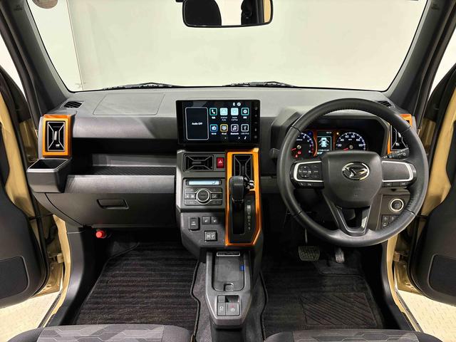 タフトＧ　９インチスマホ連携ディスプレイオーディオ　ＥＴＣ車載器スカイフィールトップ　クロムパック　メッキパック　シルバーアンダーガーニッシュ　インテリアアクセント　ＬＥＤオートライト＆フォグランプ　電動パーキングブレーキ　バックカメラ　アルミホイール（広島県）の中古車