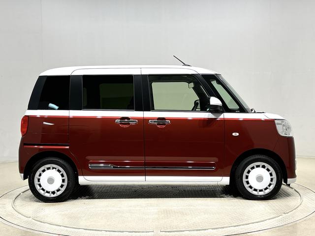 ムーヴキャンバスストライプスＧ　両側電動スライドドア　キーフリーシステム純正ナビ装着用アップグレードパック　運転席・助手席シートヒーター　電動パーキングブレーキ　オートブレーキホールド機能　フルＬＥＤヘッドランプ　３６０°スーパーＵＶ＆ＩＲカットガラス　オートエアコン（広島県）の中古車