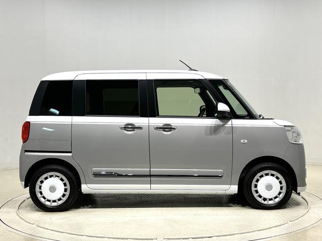 ムーヴキャンバスストライプスG 未走行車 R7年式 LEDヘッドライト未走行車/R7年式/契約後点検整備付き/メーカー保証あり(保証継承)/延長保証追加できます/LEDヘッドライト/両側パワースライドドア/プッシュボタンスタート(広島県)の中古車