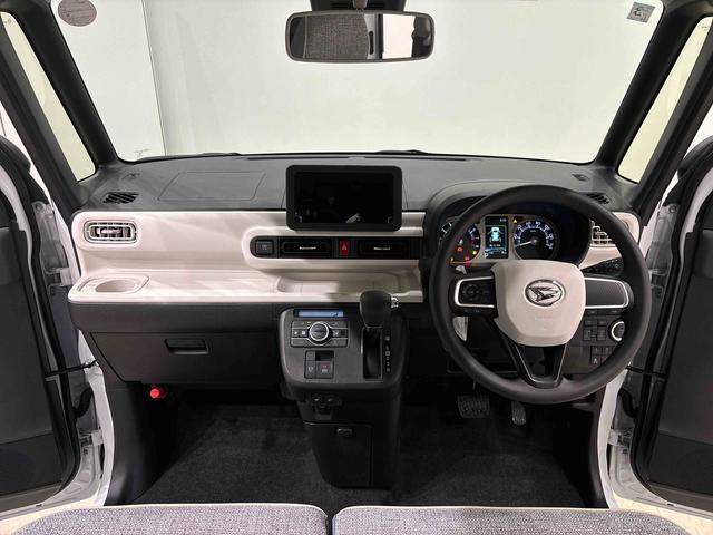 ムーヴキャンバスストライプスG 未走行車 R7年式 LEDヘッドライト未走行車/R7年式/契約後点検整備付き/メーカー保証あり(保証継承)/延長保証追加できます/LEDヘッドライト/両側パワースライドドア/プッシュボタンスタート(広島県)の中古車