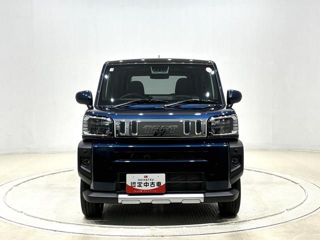 タフトＧターボ　クロムベンチャー　運転席・助手席シートヒーターバックモニター　電動パーキングブレーキ　オートライト　サイドエアバッグ　ＬＥＤヘッドライト・フォグランプ　オートエアコン　純正１５インチアルミホイール　キーフリーシステム（広島県）の中古車