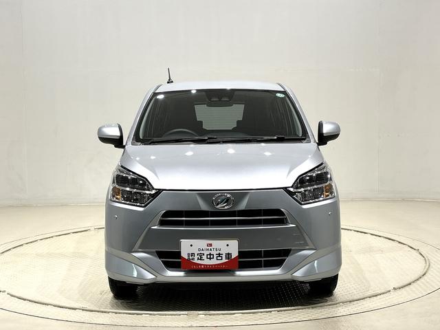 ミライースＸ　ＳＡIII　バックカメラ　ＬＥＤヘッドライト付オートライト　オートハイビーム　リヤスモークガラス　リヤワイパー　パワーウィンドウ　電動格納式ドアミラー　アイドリングストップ　オーディオレス　マニュアルエアコン　キーレスエントリーシステム（広島県）の中古車