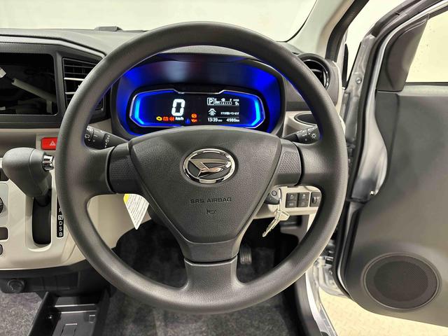 ミライースＸ　ＳＡIII　バックカメラ　ＬＥＤヘッドライト付オートライト　オートハイビーム　リヤスモークガラス　リヤワイパー　パワーウィンドウ　電動格納式ドアミラー　アイドリングストップ　オーディオレス　マニュアルエアコン　キーレスエントリーシステム（広島県）の中古車