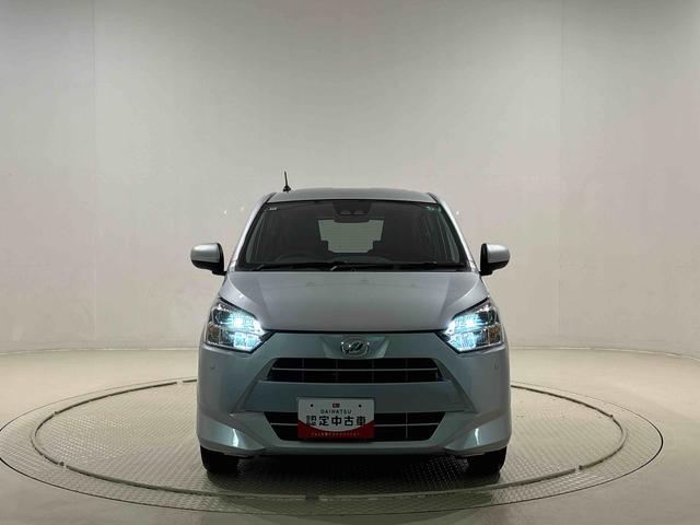 ミライースＸ　ＳＡIII　バックカメラ　ＬＥＤヘッドライト付オートライト　オートハイビーム　リヤスモークガラス　リヤワイパー　パワーウィンドウ　電動格納式ドアミラー　アイドリングストップ　オーディオレス　マニュアルエアコン　キーレスエントリーシステム（広島県）の中古車