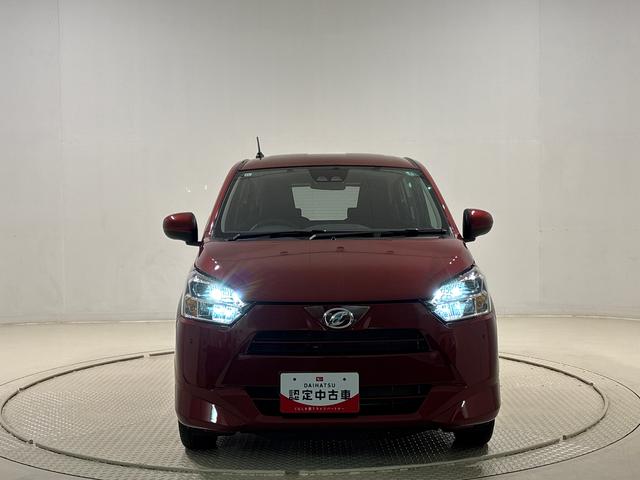 ミライースＸ　ＳＡIII　ＬＥＤヘッドライト　コーナーセンサー付ＬＥＤヘッドランプ　セキュリティアラーム　コーナーセンサー　１４インチフルホイールキャップ　キーレスエントリー　電動格納式ドアミラー　ショツピングフック　マニュアルエアコン（広島県）の中古車