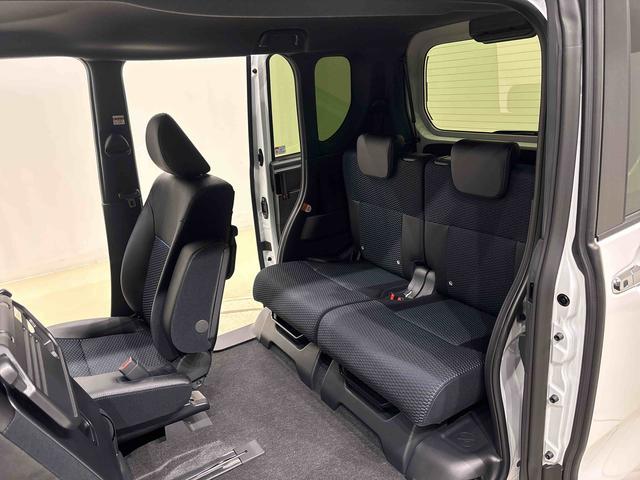 タントカスタムＲＳ　コーナーセンサー　シートバックテーブルＬＥＤオートライト　パワースライドドアウェルカムオープン機能　電動パーキングブレーキ　運転席助手席シートヒーター　アルミホイール　キーフリーシステム　　オート電動格納式ドアミラー（広島県）の中古車