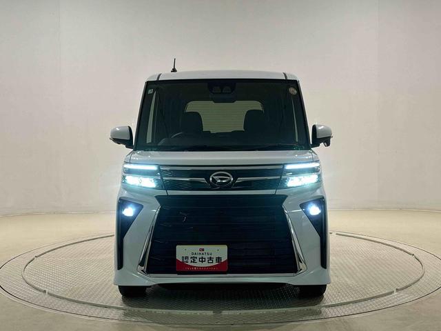 タントカスタムＲＳ　コーナーセンサー　シートバックテーブルＬＥＤオートライト　パワースライドドアウェルカムオープン機能　電動パーキングブレーキ　運転席助手席シートヒーター　アルミホイール　キーフリーシステム　　オート電動格納式ドアミラー（広島県）の中古車