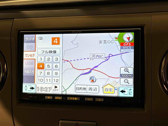 アルトラパンＸセレクション　ナビ　ＥＴＣ車載器　運転席側シートヒーターハロゲンヘッドライト　運転席シートヒーター　オートエアコン　電動格納ドアミラー　キーフリーシステム　アイドリングストップ（広島県）の中古車
