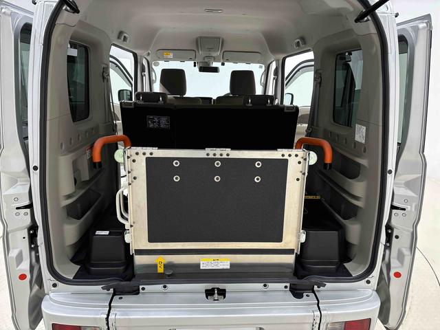 エブリイワゴン車いす移動車 分割式リヤシートナビゲーション バックカメラ ETC ドラレコ オートエアコン プッシュスタート 電動格納式ドアミラー キーフリーシステム社外アルミ(広島県)の中古車