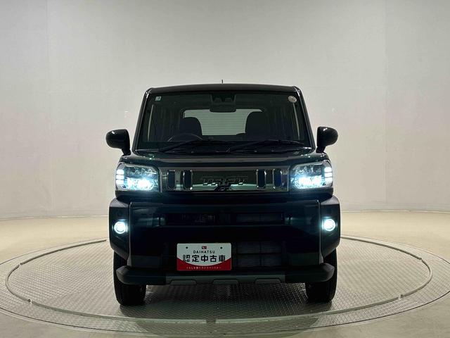 タフトＧ　ダーククロムベンチャースカイフィールトップ　クロムパック　メッキパック　シルバーアンダーガーニッシュ　インテリアアクセント　ＬＥＤオートライト＆フォグランプ　電動パーキングブレーキ　バックカメラ　アルミホイール（広島県）の中古車