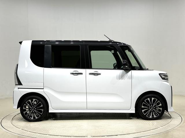 タントカスタムＲＳ　ターボ　シートヒーター　両側電動スライドドア未走行車／Ｒ７年式／契約後点検整備付き／メーカー保証あり（保証継承）／延長保証追加できます／ＬＥＤオートライト／パワースライドドアウェルカムオープン機能／助手席イージークローザー（広島県）の中古車