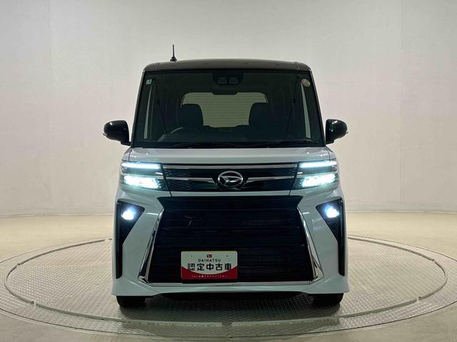 タントカスタムＲＳ　ターボ　シートヒーター　両側電動スライドドア未走行車／Ｒ７年式／契約後点検整備付き／メーカー保証あり（保証継承）／延長保証追加できます／ＬＥＤオートライト／パワースライドドアウェルカムオープン機能／助手席イージークローザー（広島県）の中古車