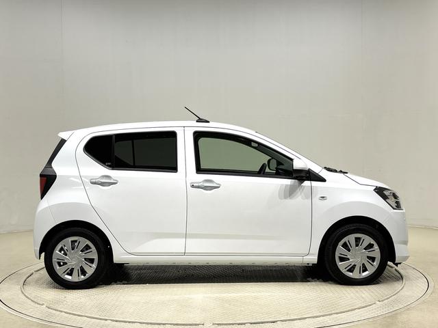 ミライースＸ　ＳＡIIIＬＥＤヘッドランプ　セキュリティアラーム　コーナーセンサー　１４インチフルホイールキャップ　キーレスエントリー　電動格納式ドアミラー　ショツピングフック　マニュアルエアコン（広島県）の中古車