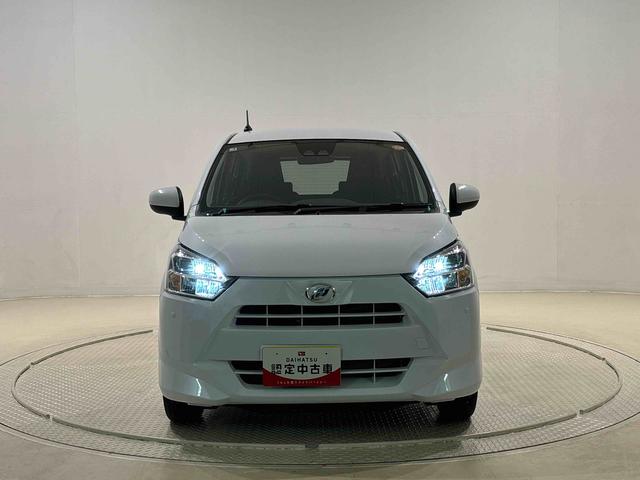 ミライースＸ　ＳＡIIIＬＥＤヘッドランプ　セキュリティアラーム　コーナーセンサー　１４インチフルホイールキャップ　キーレスエントリー　電動格納式ドアミラー　ショツピングフック　マニュアルエアコン（広島県）の中古車
