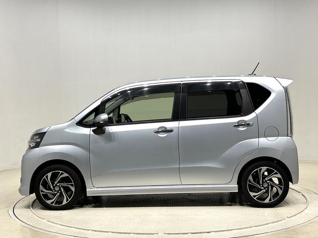 ムーヴカスタム　ＲＳ　ハイパーリミテッドＳＡIIIＬＥＤオートハイビーム・フォグランプ　運転席シートヒーター　アルミホイール　オートライト　プッシュボタンスタート　セキュリティアラーム　ナビゲーションシステム　ドライブレコーダー　全方位バックカメラ（広島県）の中古車