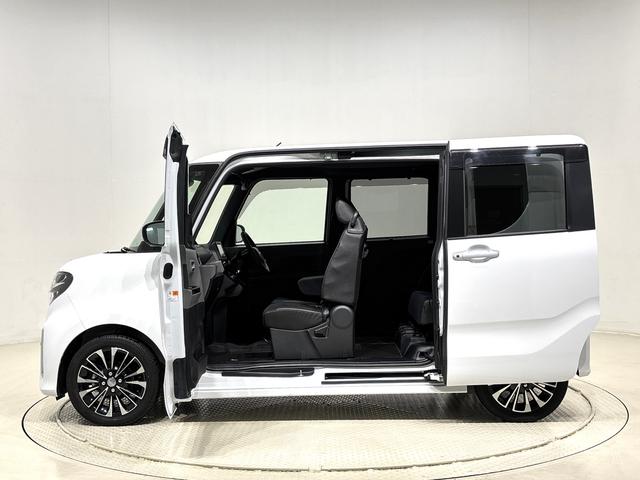 タントカスタムＲＳナビ　バックカメラ　ＬＥＤオートライト　パワースライドドアウェルカムオープン機能　運転席ロングスライドシ−ト　助手席ロングスライド　助手席イージークローザー　アルミホイール　キーフリーシステム（広島県）の中古車