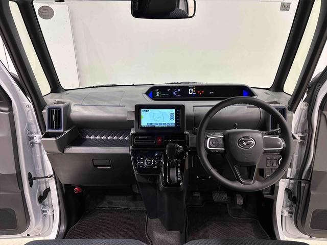 タントカスタムＲＳナビ　バックカメラ　ＬＥＤオートライト　パワースライドドアウェルカムオープン機能　運転席ロングスライドシ−ト　助手席ロングスライド　助手席イージークローザー　アルミホイール　キーフリーシステム（広島県）の中古車