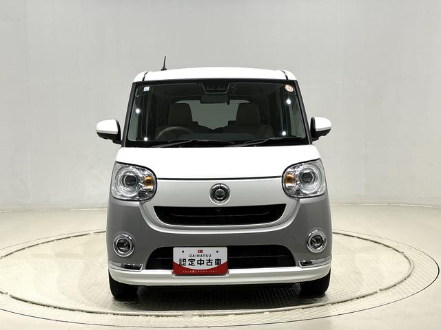 ムーヴキャンバスＧメイクアップＶＳ　ＳＡIII　　納車前点検ありＬＥＤヘッドランプ・フォグランプ　置き楽ボックス　オートライト　プッシュボタンスタート　セキュリティアラーム　パノラマモニター対応カメラ　両側パワースライドドア（広島県）の中古車