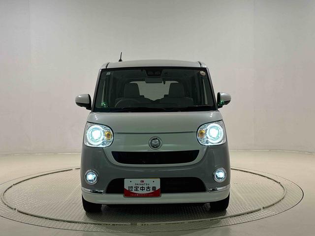 ムーヴキャンバスＧメイクアップＶＳ　ＳＡIII　　納車前点検ありＬＥＤヘッドランプ・フォグランプ　置き楽ボックス　オートライト　プッシュボタンスタート　セキュリティアラーム　パノラマモニター対応カメラ　両側パワースライドドア（広島県）の中古車