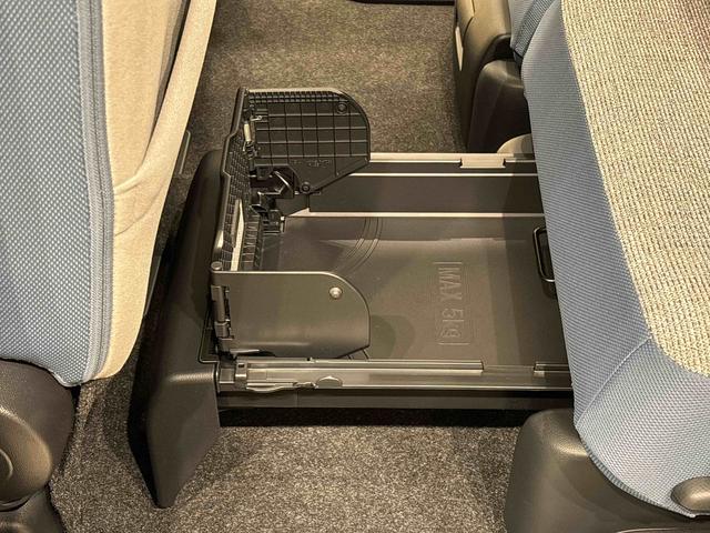 ムーヴキャンバスストライプスＧ　バックモニター対応　電動パーキングブレーキＬＥＤオートライト・フォグランプ　電動パーキングブレーキ　プッシュボタンスタート　セキュリティアラーム　バックカメラ　両側パワースライドドアウエルカムオープン機能　オート電動格納式ドアミラー（広島県）の中古車