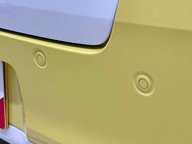 ムーヴキャンバスストライプスＧ　バックモニター対応　電動パーキングブレーキＬＥＤオートライト・フォグランプ　電動パーキングブレーキ　プッシュボタンスタート　セキュリティアラーム　バックカメラ　両側パワースライドドアウエルカムオープン機能　オート電動格納式ドアミラー（広島県）の中古車