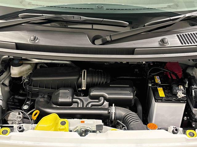 ムーヴキャンバスストライプスＧ　バックモニター対応　電動パーキングブレーキＬＥＤオートライト・フォグランプ　電動パーキングブレーキ　プッシュボタンスタート　セキュリティアラーム　バックカメラ　両側パワースライドドアウエルカムオープン機能　オート電動格納式ドアミラー（広島県）の中古車